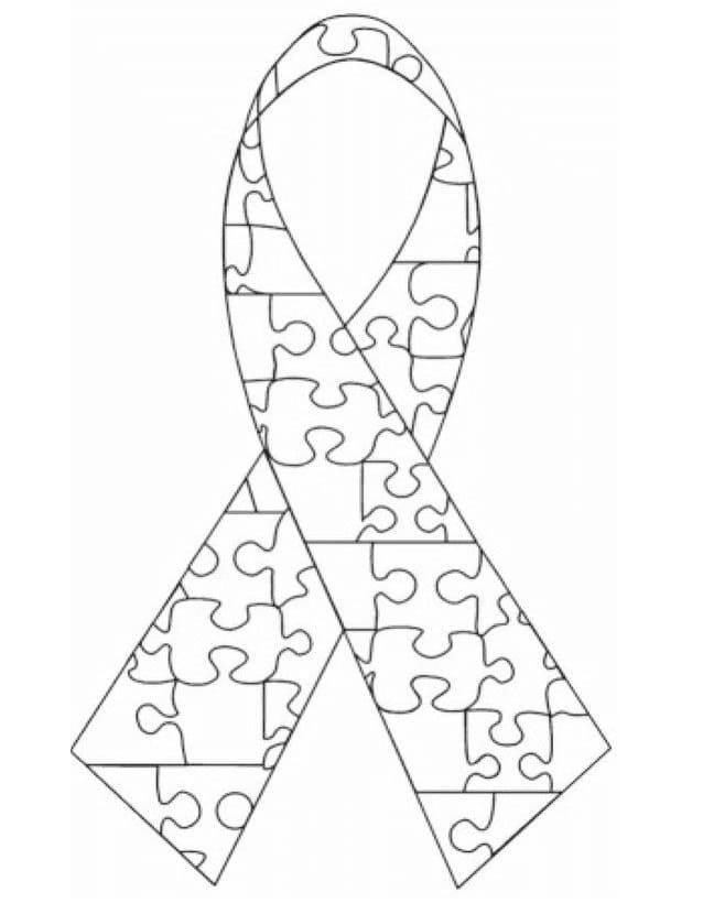 Free Ribbon Autism Awareness