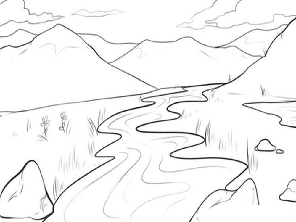 Printable River Coloring Page Free Printable Coloring Pages For Kids