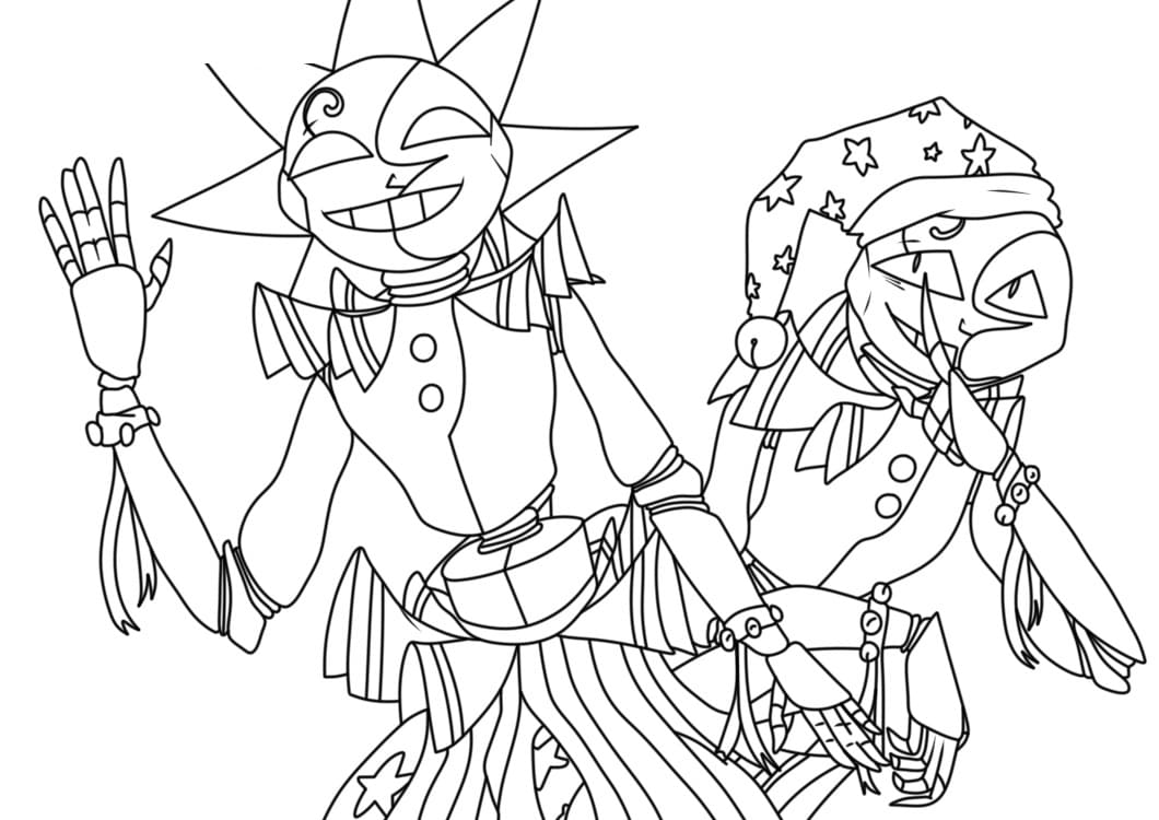Printable FNAF Sundrop Coloring Page Free Printable Coloring Pages Printable FNAF Sundrop Coloring Page Free Printable Coloring Pages