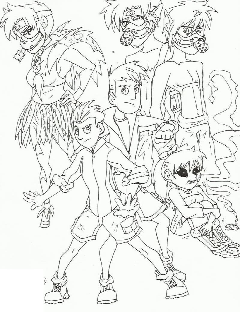 Wild Kratts Printable Coloring Page Free Printable Coloring Pages for