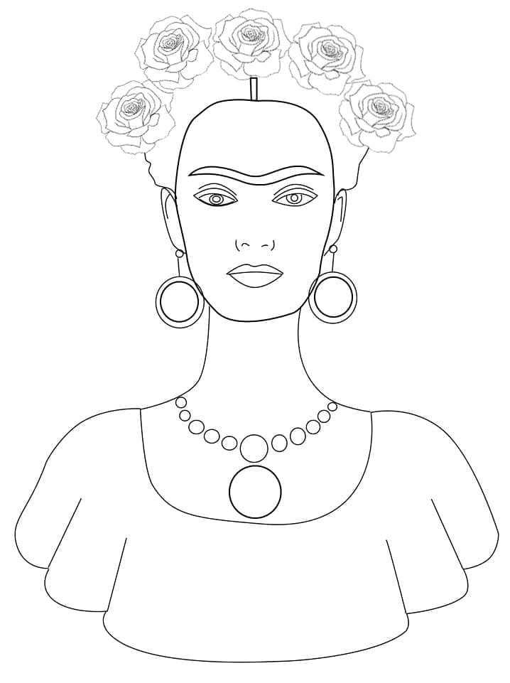 Frida Kahlo Name Printable