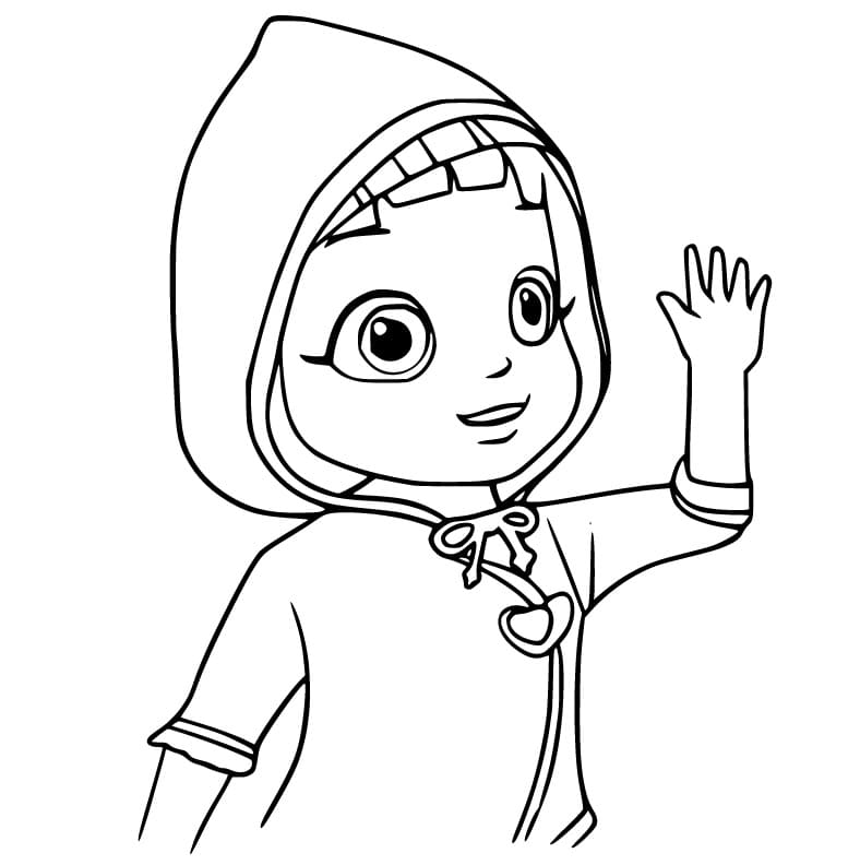 Ruby and Choco Coloring Page - Free Printable Coloring Pages for Kids