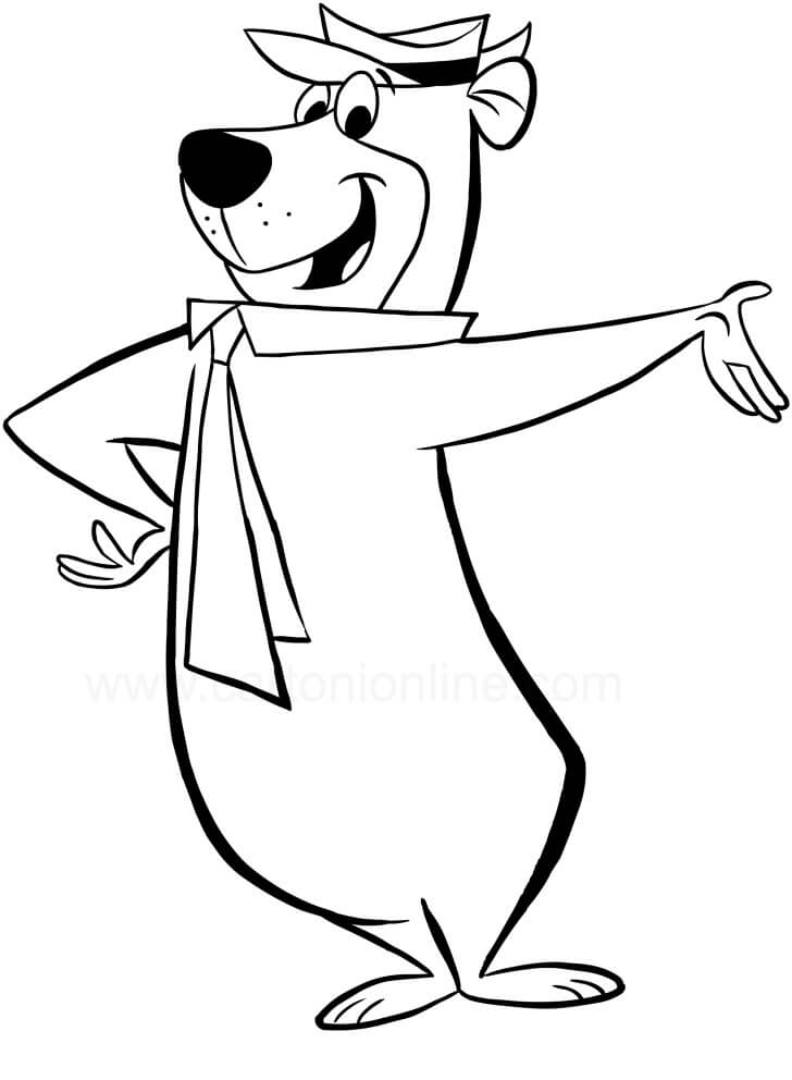 64 Yogi Bear Coloring Pages  Best HD