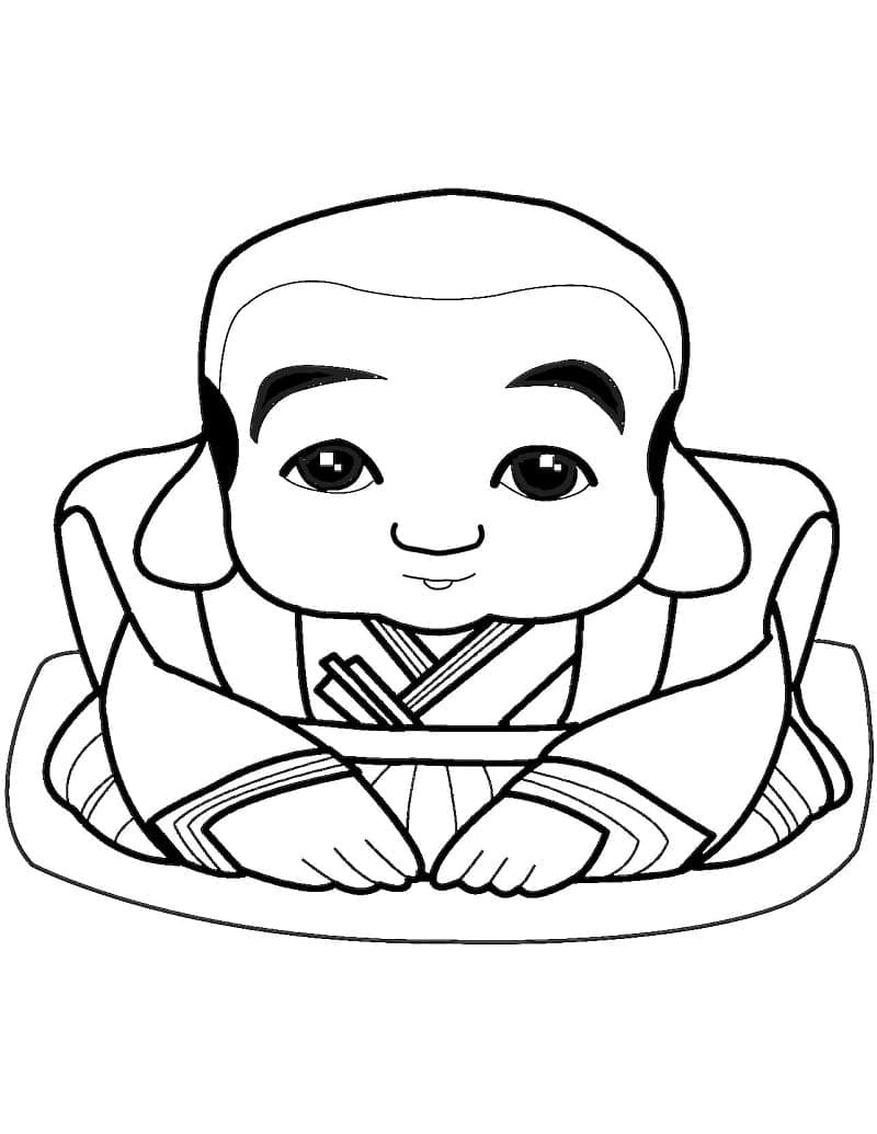 Japan Sushi Chef Cartoon Coloring Page Royalty Free Vector The Best Porn Website