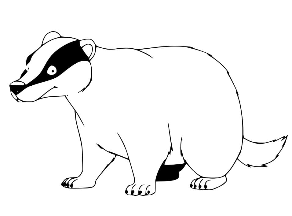 Hog Badger Coloring Page Free Printable Coloring Pages For Kids