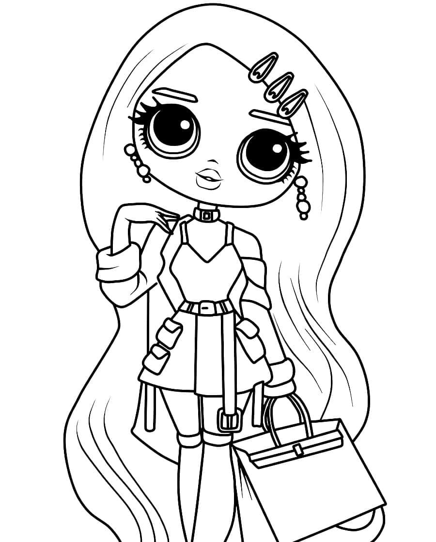 Funky Fresh LOL OMG Coloring Page   Free Printable Coloring Pages ...
