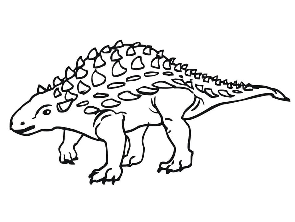 Funny Ankylosaurus