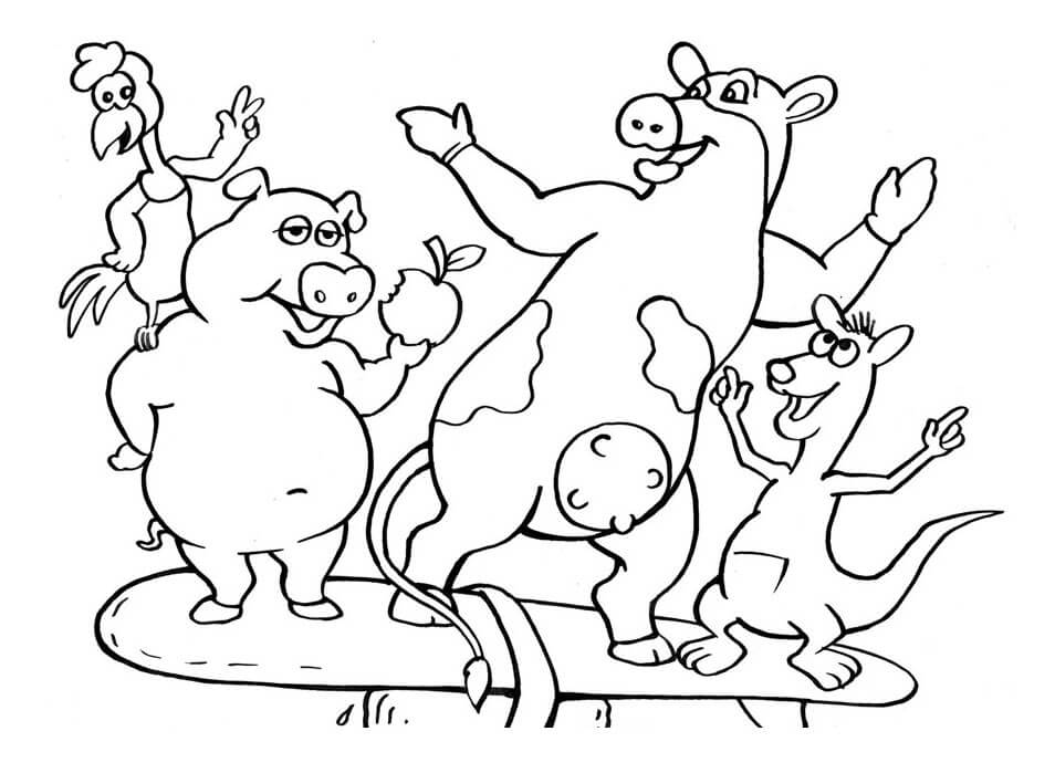 Barnyard Coloring Pages Free Printable Coloring Pages For Kids