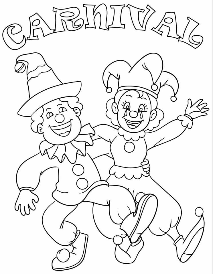 Carnival 1 Coloring Page Free Printable Coloring Pages for Kids
