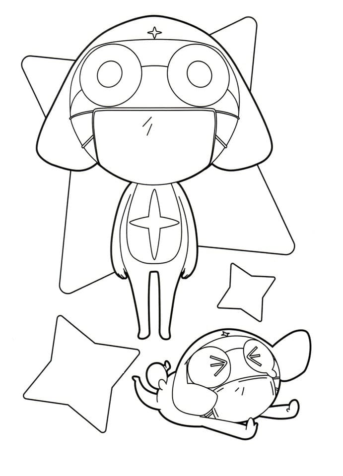 Keroro Gunso Coloring Pages - Free Printable Coloring Pages For Kids