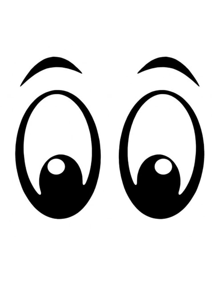 Funny Eyes Coloring Page Free Printable Coloring Pages For Kids