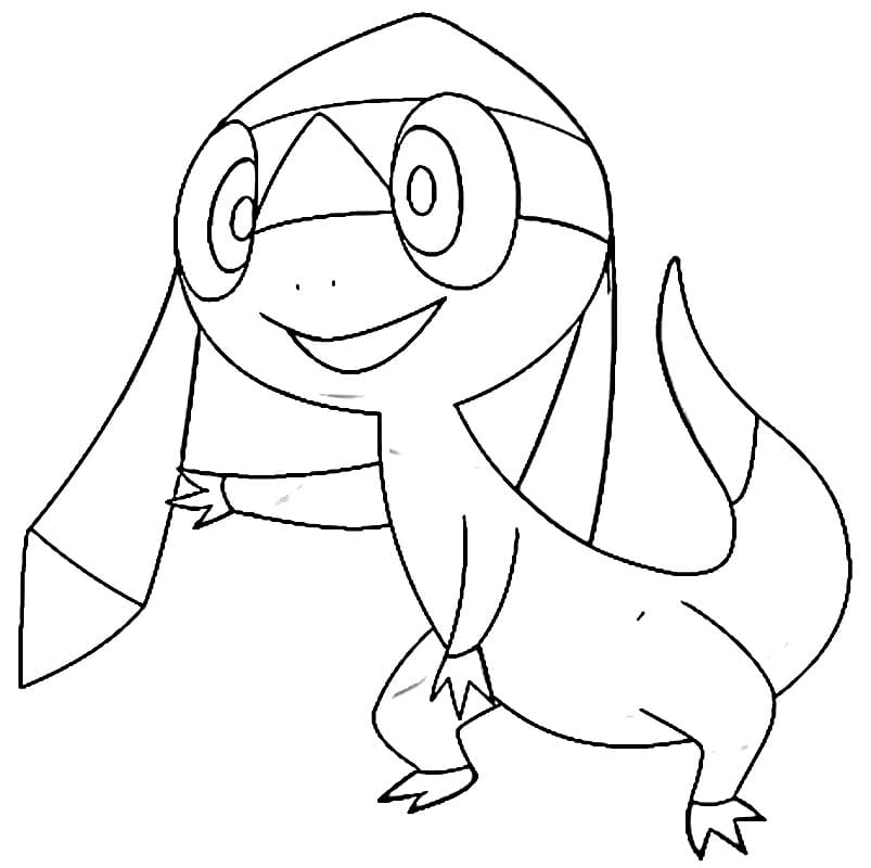 Pokemon Helioptile Coloring Page - Free Printable Coloring Pages for Kids