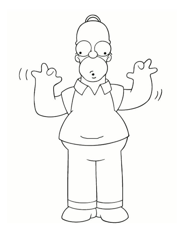 The Simpsons Coloring Pages - Free Printable Coloring Pages for Kids