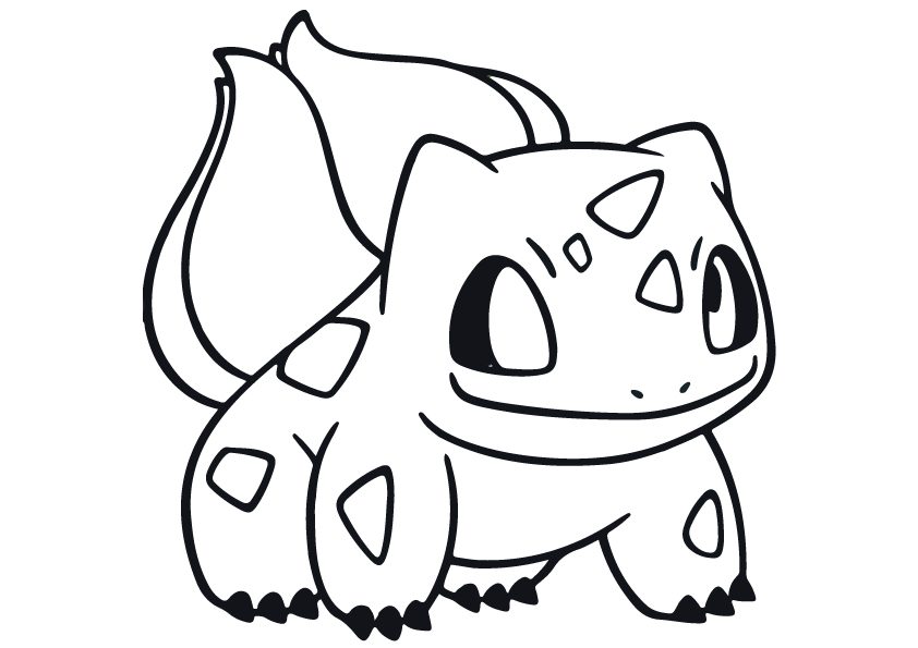 bulbasaur coloring page ideas pokemon