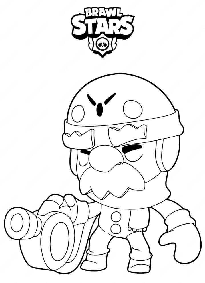 Gale Brawl Stars Coloring Pages Free Printable Coloring Pages For Kids - how to draw brawl stars epc