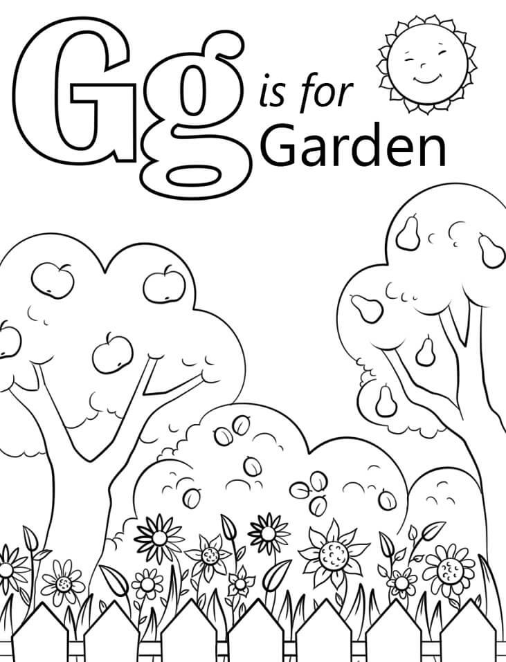 Garden Letter G