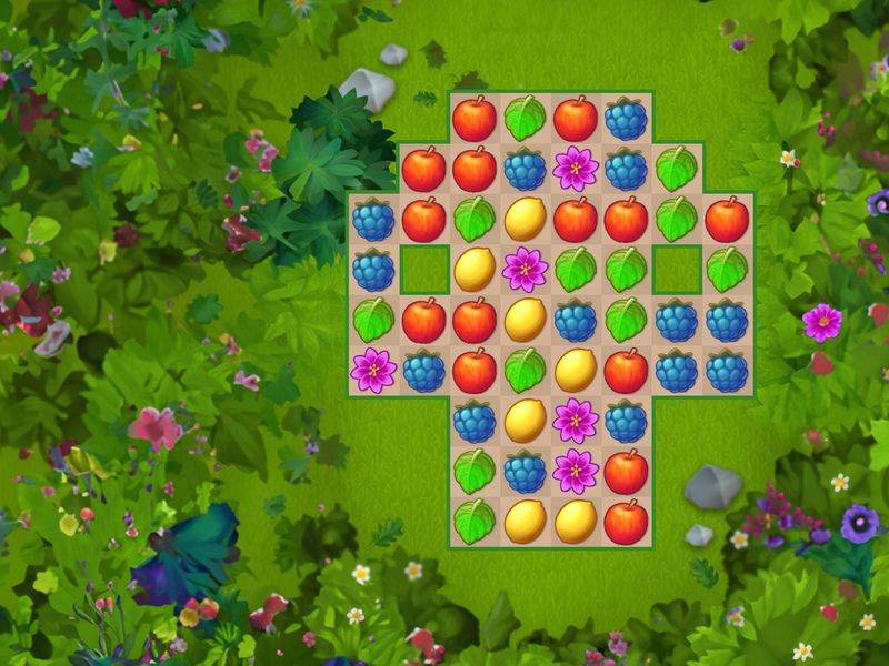 Garden Match Saga - Puzzle Game