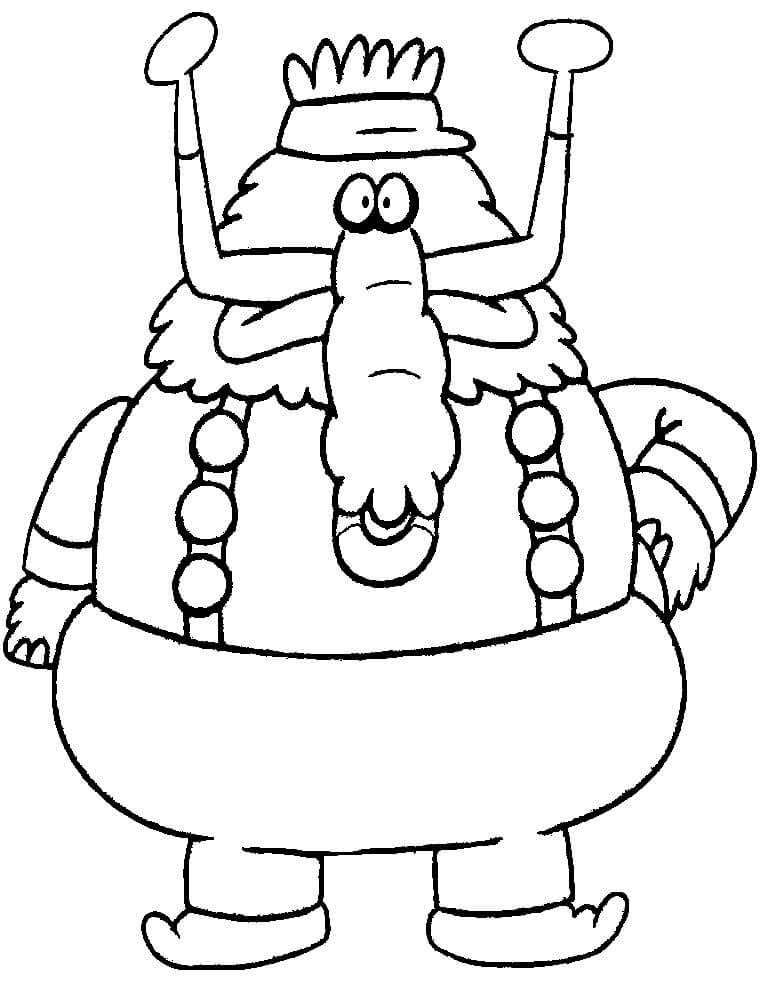 Gazpacho From Chowder Coloring Page Free Printable Coloring Pages For Kids