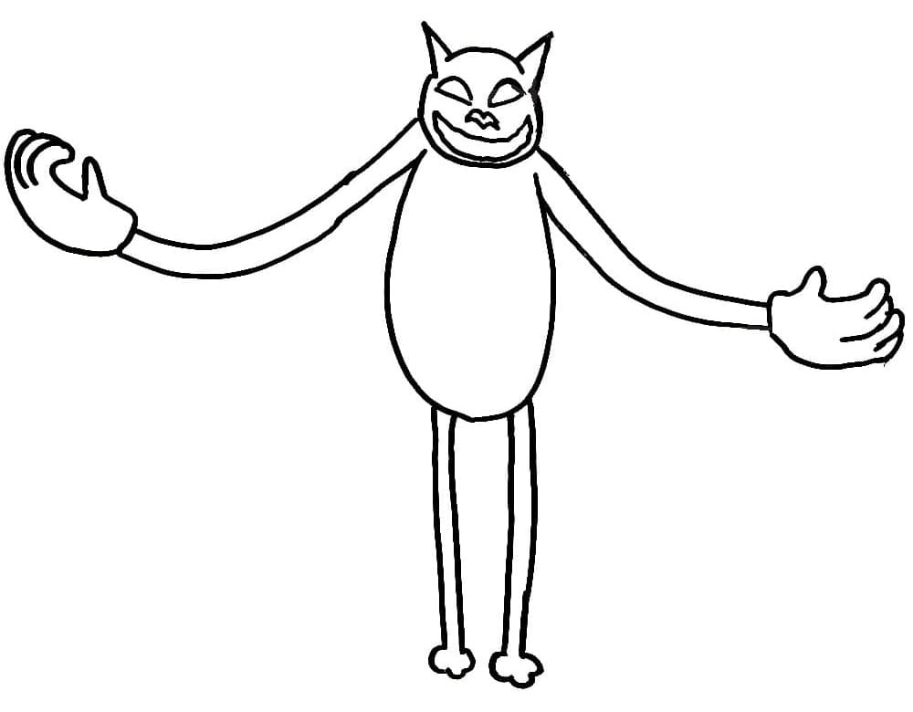 Giant Cartoon Cat