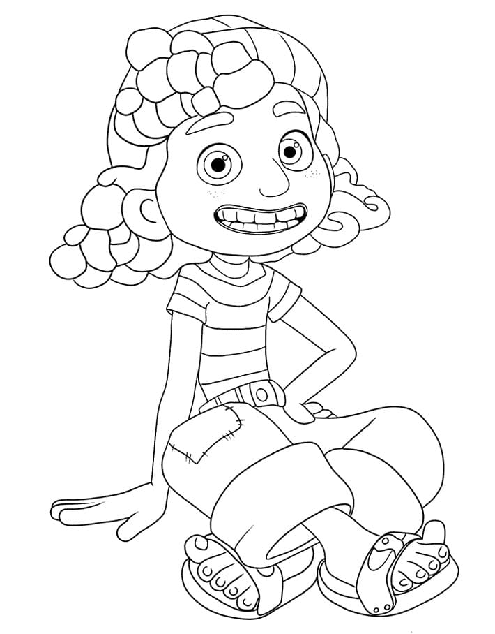 Giulia Marcovaldo Coloring Page - Free Printable Coloring Pages for Kids