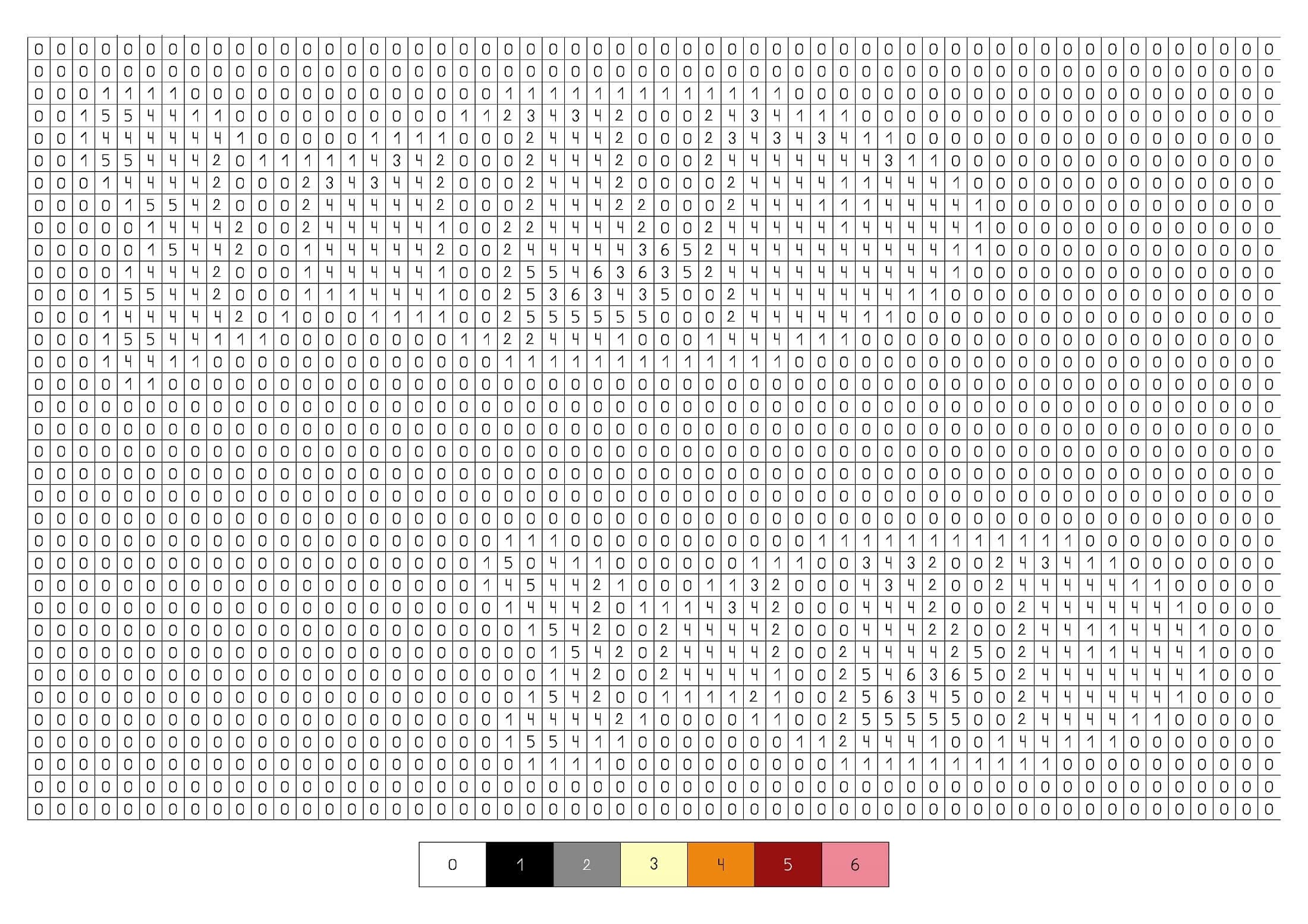 Goldfish Pixel Art Color By Number