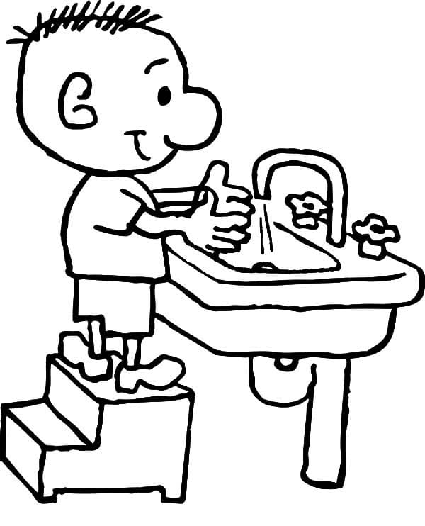 Good Hygiene Washing Hands