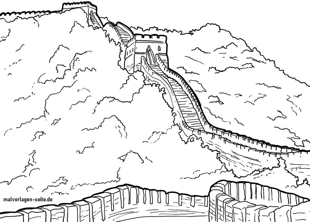 great-wall-of-china-printable-coloring-pages
