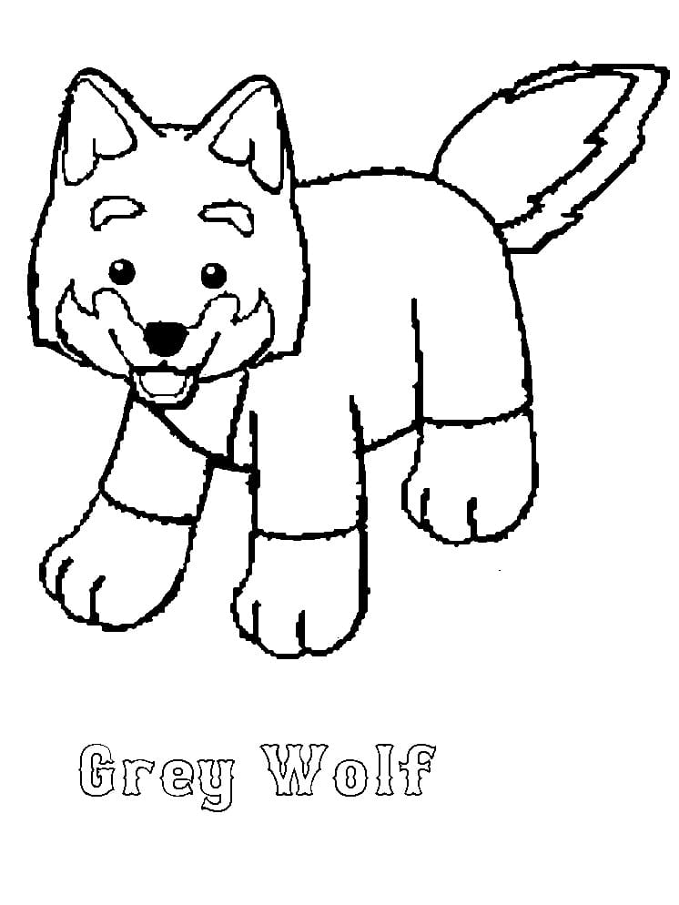 Grey Wolf Webkinz