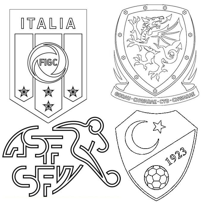 Group A Italy, Switzerland, Turkey, Wales