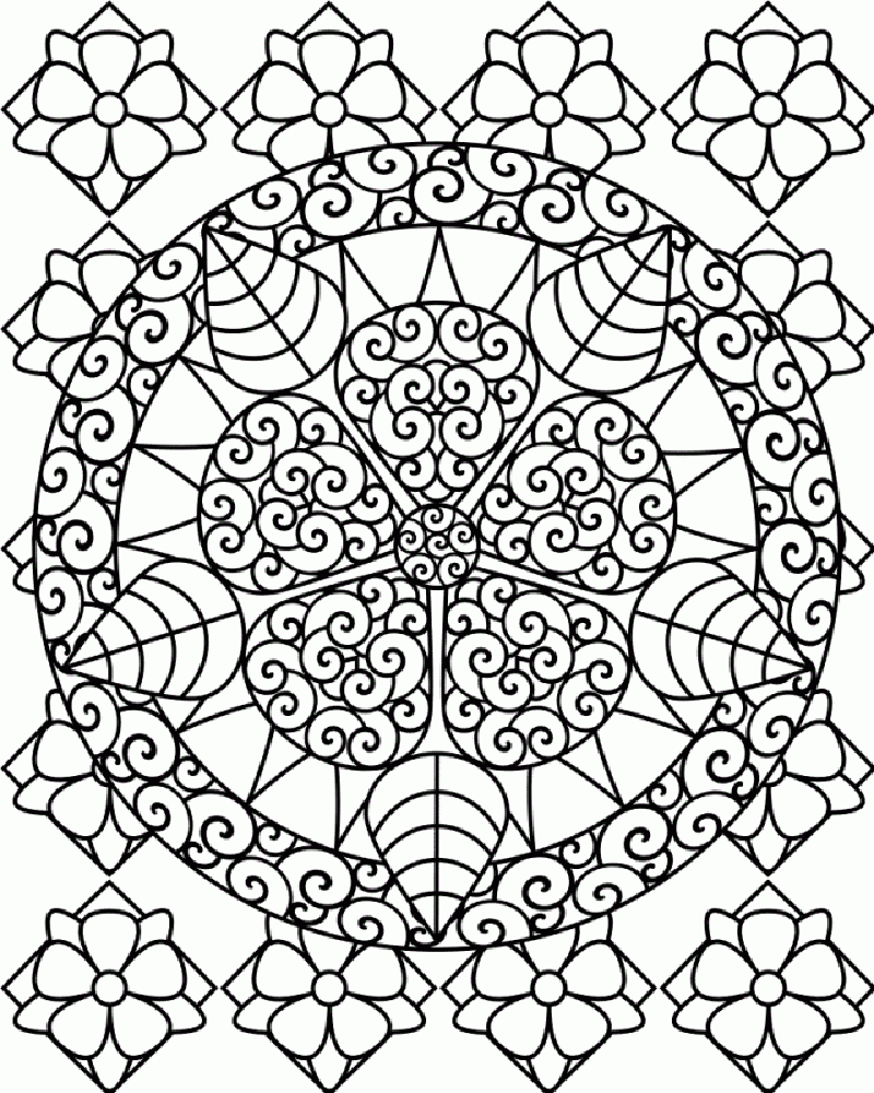 Abstract Coloring Pages - Free Printable Coloring Pages for Kids