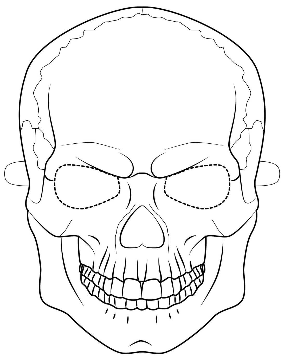 Halloween Skull Mask