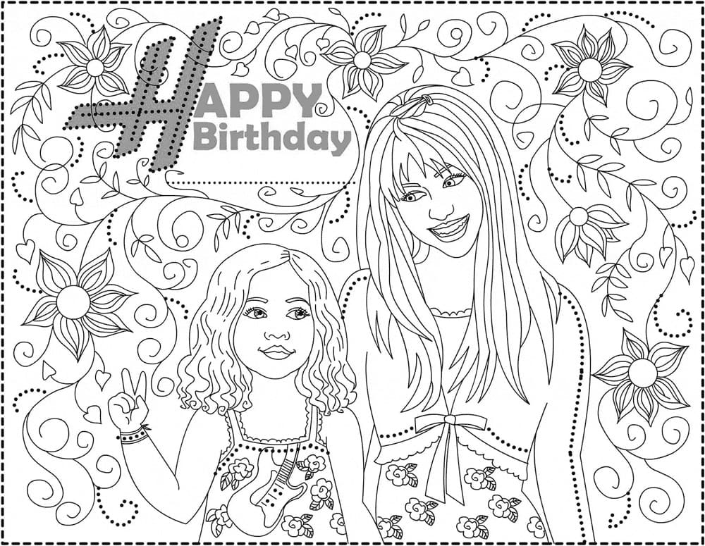 coloring pages hannah