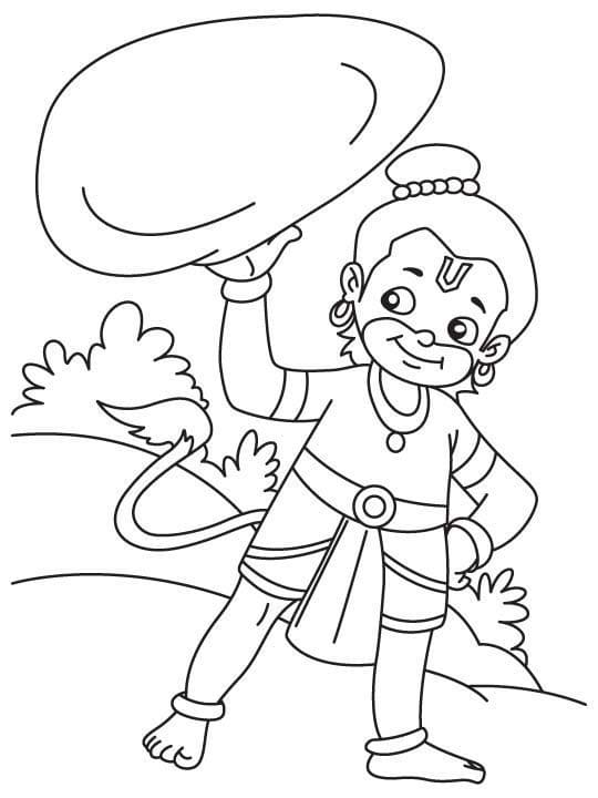 Share 85+ drawing of god hanuman super hot - xkldase.edu.vn
