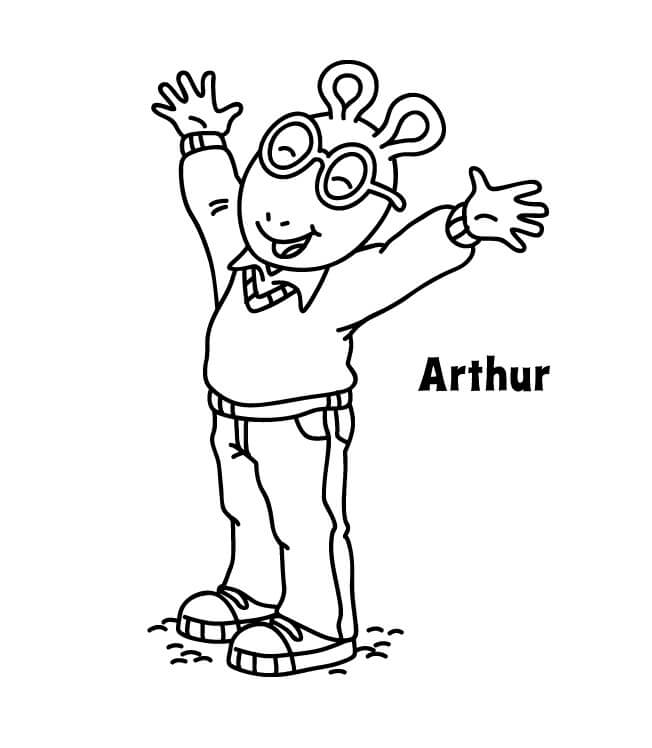 Arthur Read Coloring Pages - Free Printable Coloring Pages for Kids