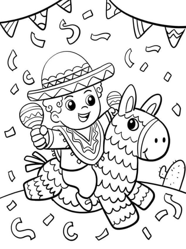 Cinco De Mayo Coloring Pages Free Printable Coloring Pages For Kids