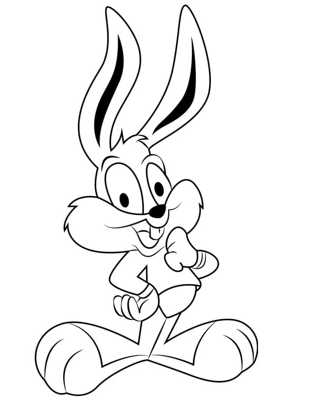 Happy Buster Bunny