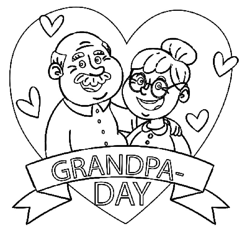 Grandparents' Day Coloring Pages Free Printable Coloring Pages for Kids