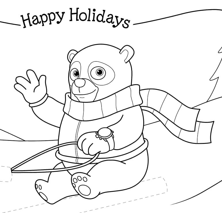Happy Holidays with Agent Oso