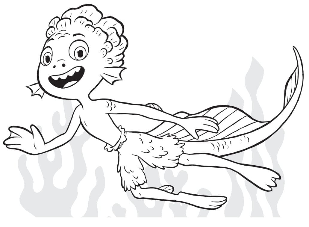 Luca Coloring Pages - Free Printable Coloring Pages for Kids