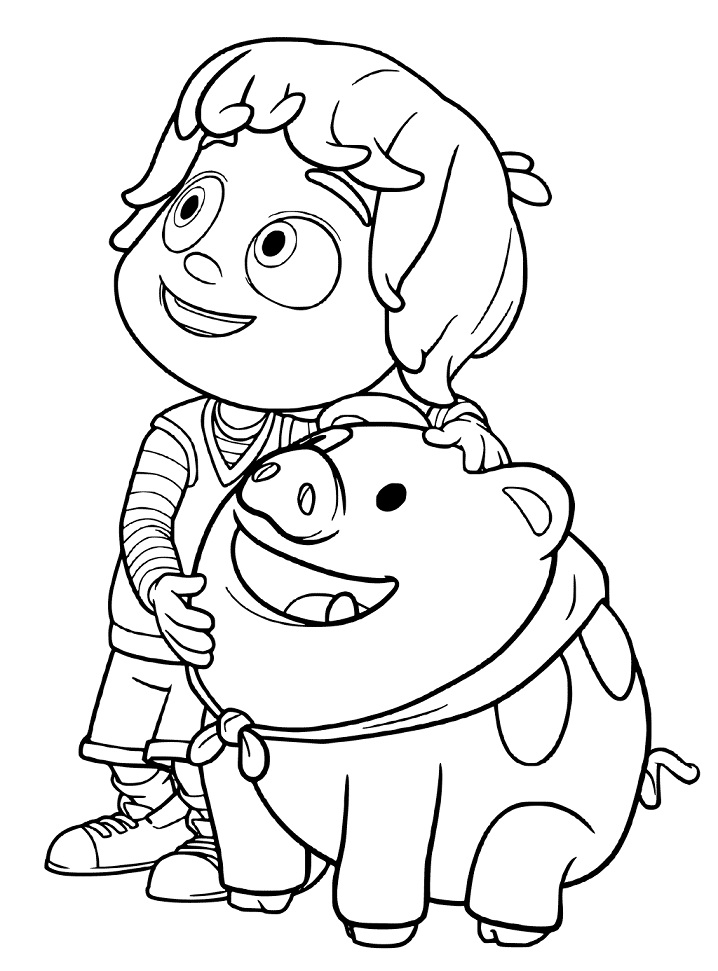Kazoops Coloring Page - Free Printable Coloring Pages for Kids