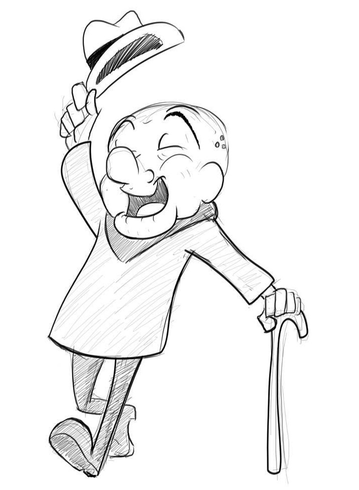 Mr. Magoo Coloring Pages