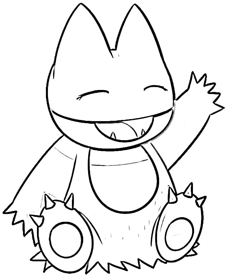 Pokemon Coloring Pages Snorlax