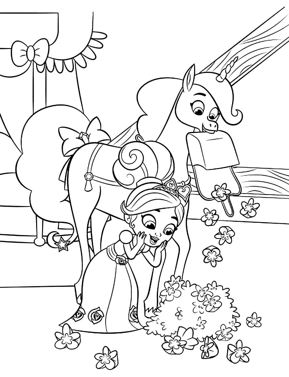 Nella The Princess Knight Coloring Pages   Free Printable Coloring ...