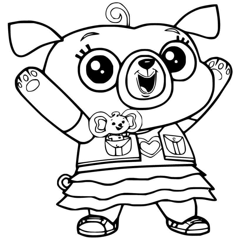 Chip and Potato Coloring Pages - Free Printable Coloring Pages for Kids