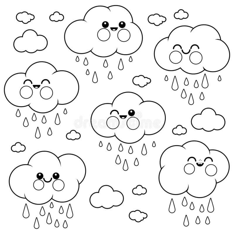 Great Rainy Day Coloring Page Free Printable Coloring Pages For Kids