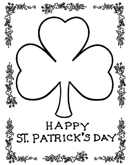 Happy St. Patrick’s Day Shamrock