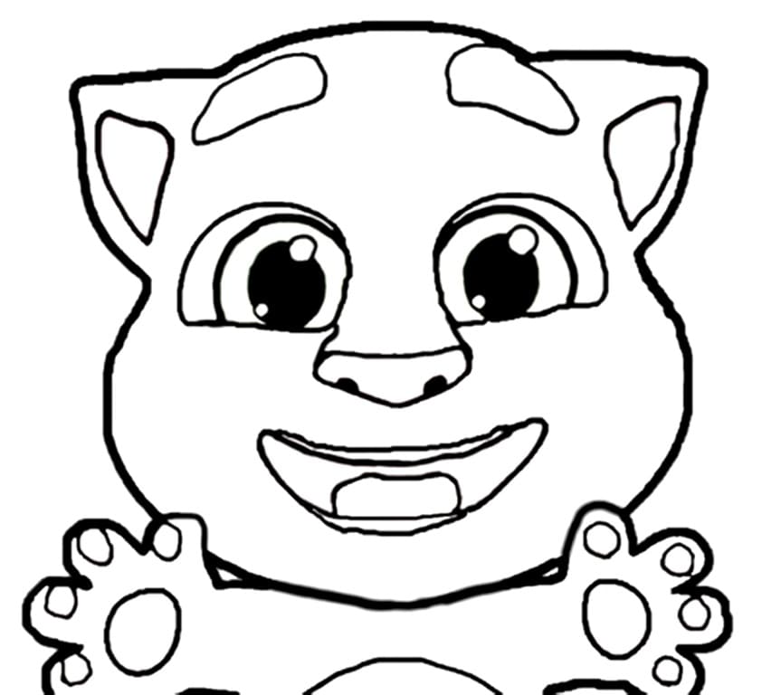 Tom Coloring Pages