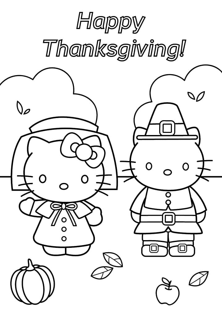 Happy Thanksgiving Hello Kitty