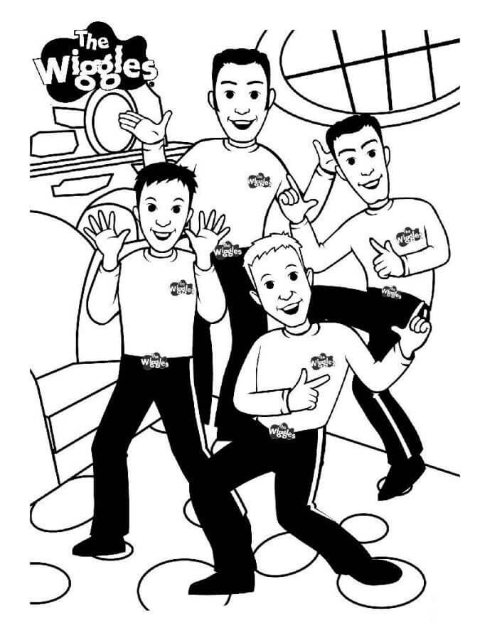Wiggles Coloring Pages Free Printable Coloring Pages For Kids