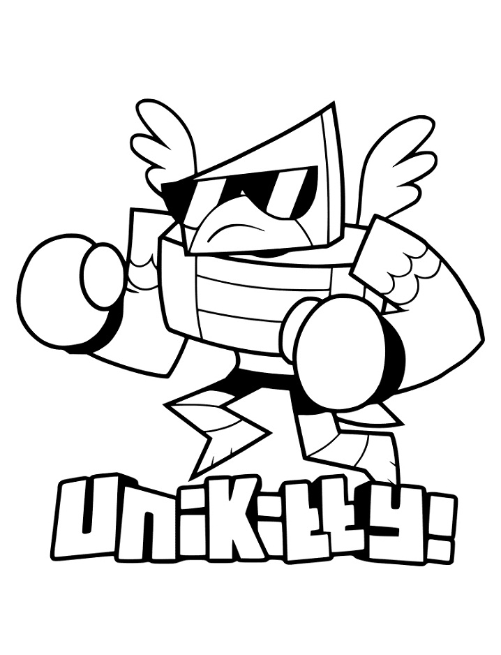 Hawkodile from Unikitty